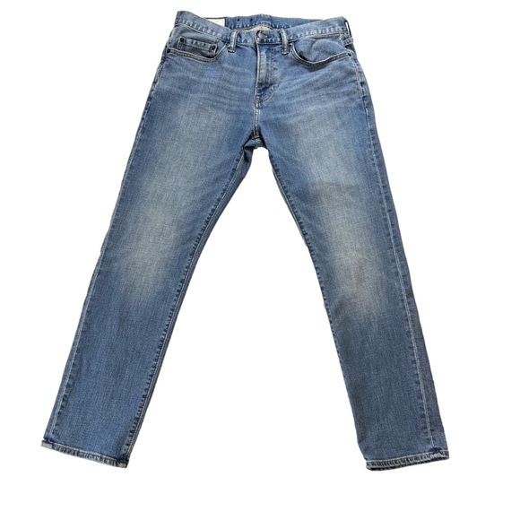 GAP Jeans Gap Slim Straight Faded Medium Indigo Jeans 3 X 3 Poshmark